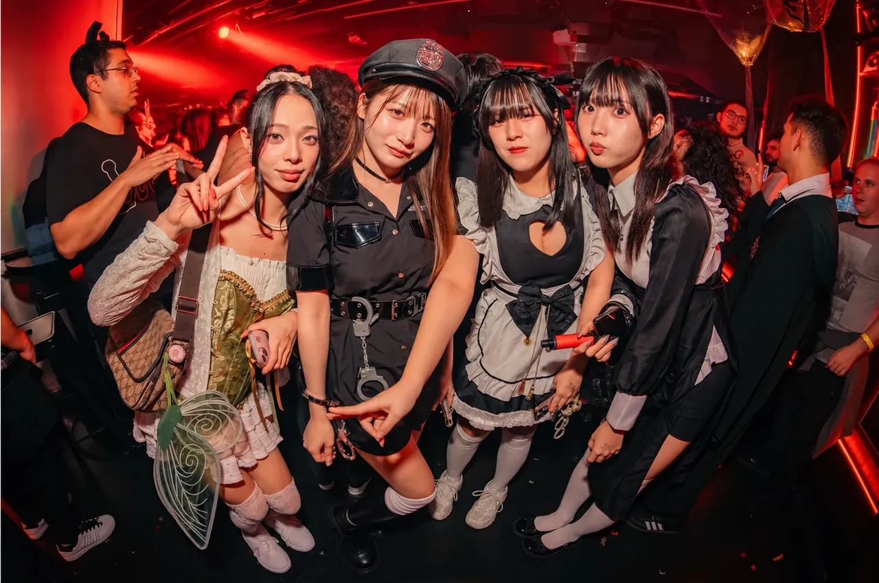 TK NIGHTCLUB 渋谷 Halloweenイベント会場の様子